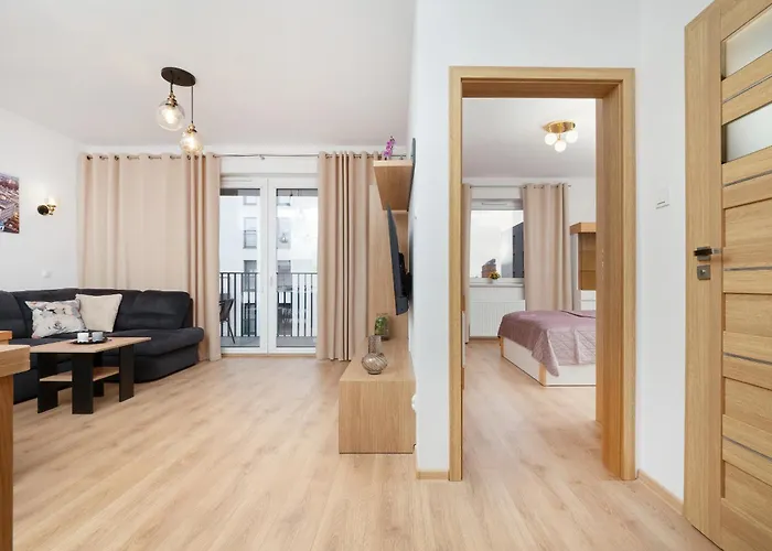 Modern With Parking & Near Manufaktura In By Renters Lägenhet Łódź